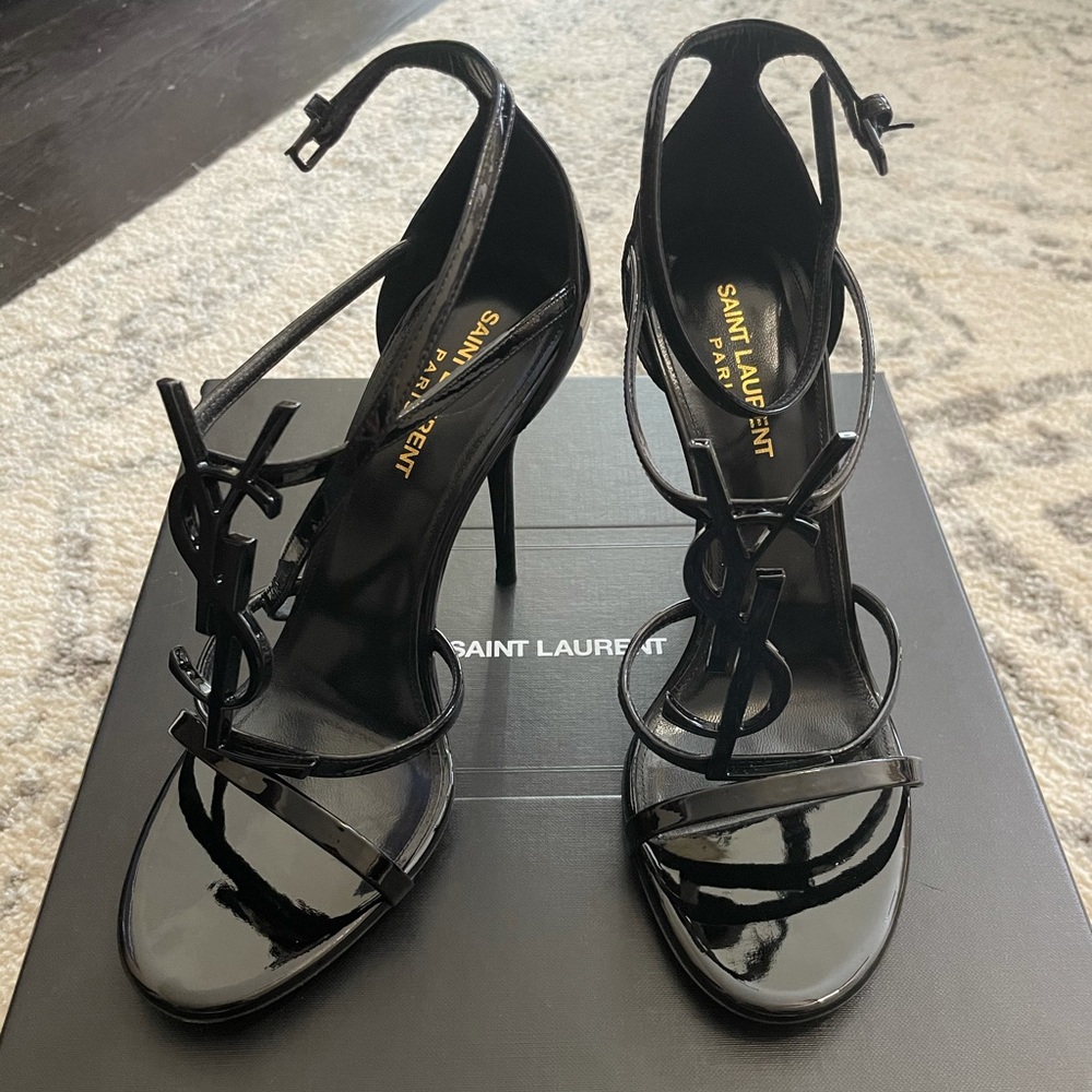 COPY - YSL Cassandra Heels - worn once!